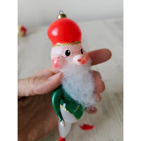carlini ? Dwarf elf Italian glass ornament AS IS Xmas tree - Picture 9 of 13
